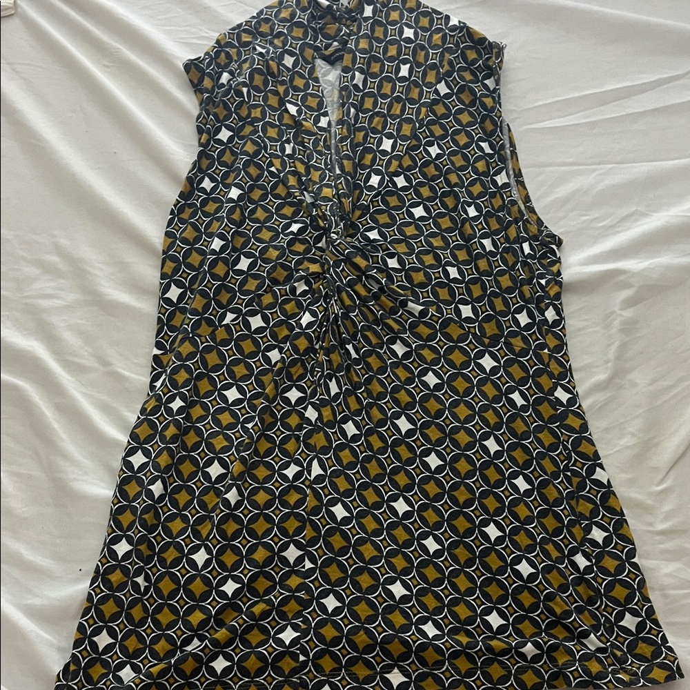 Stylish Geometric Print Women's Top